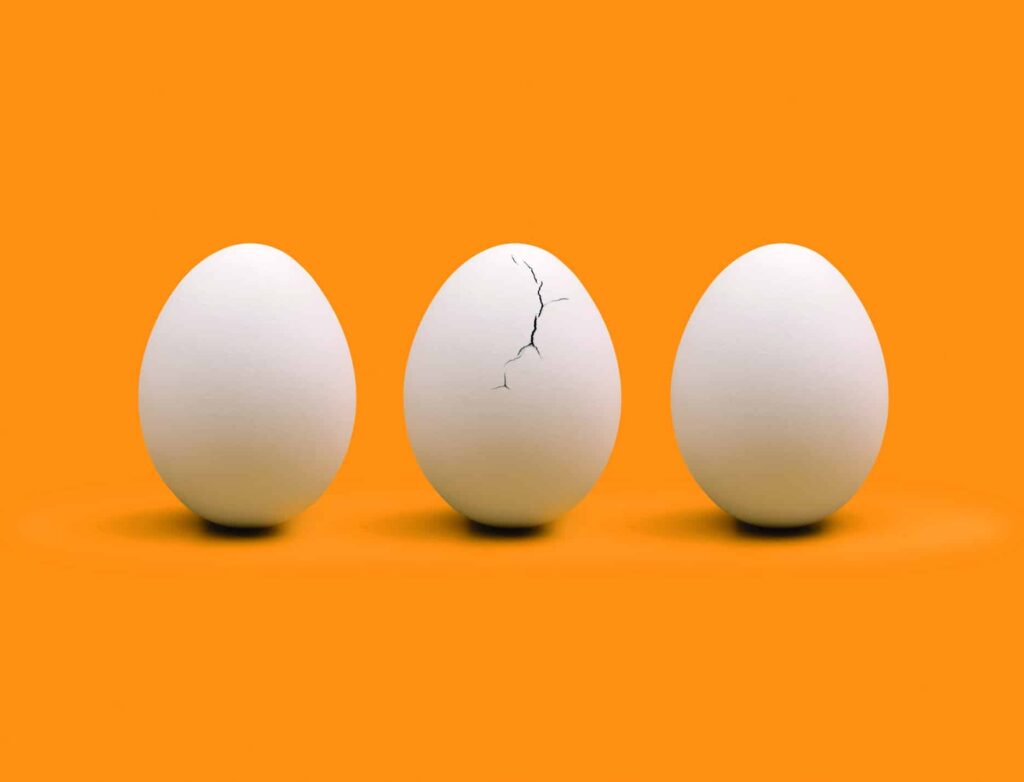 Egg balancing